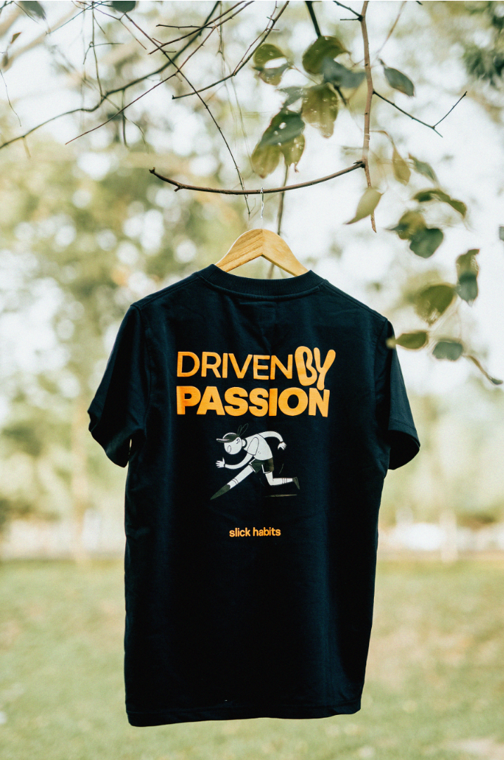 Driven By Passion Navy Blue Tee
